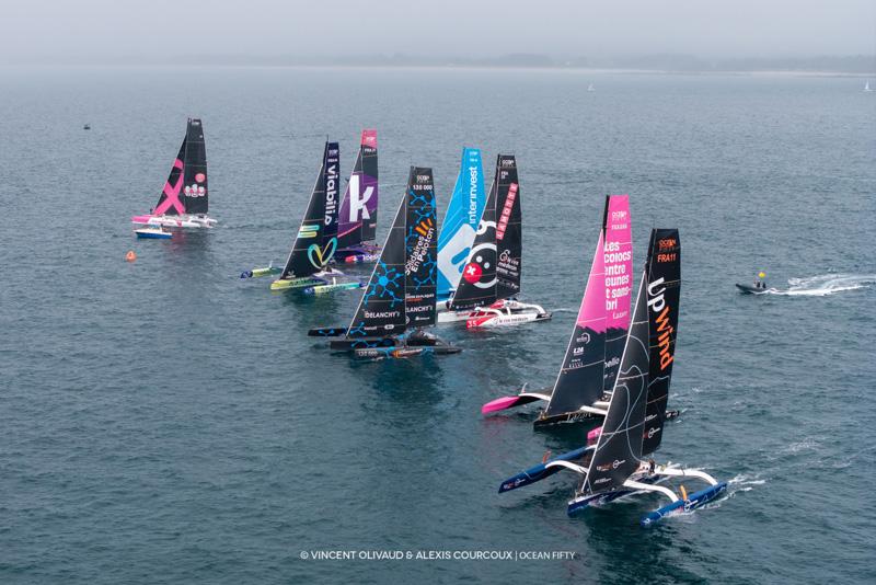 Grand turn-out of Ocean Fiftys in the Rolex Fastnet Race