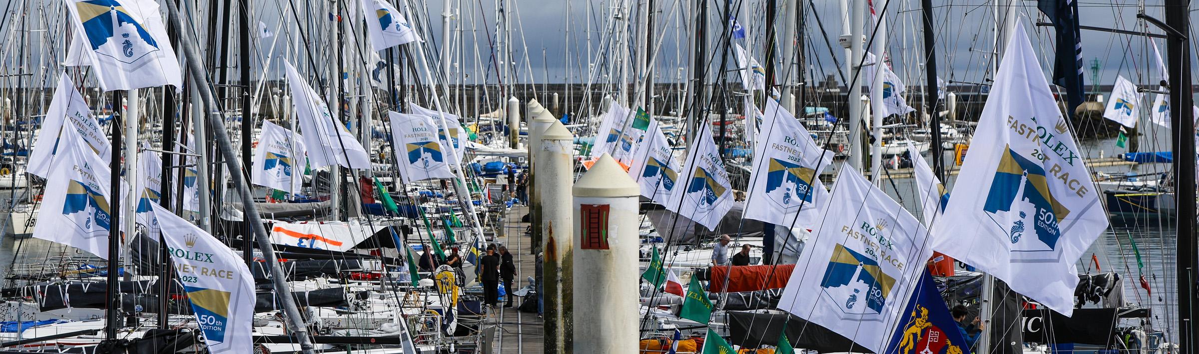 The 2023 Rolex Fastnet Race from Cowes, England to Cherbourg-en-Cotentin, France via the Fastnet Rock proved near perfect as a celebration of the 50th running of the Royal Ocean Racing Club’s flagship event © Paul Wyeth/www.pwpictures.com