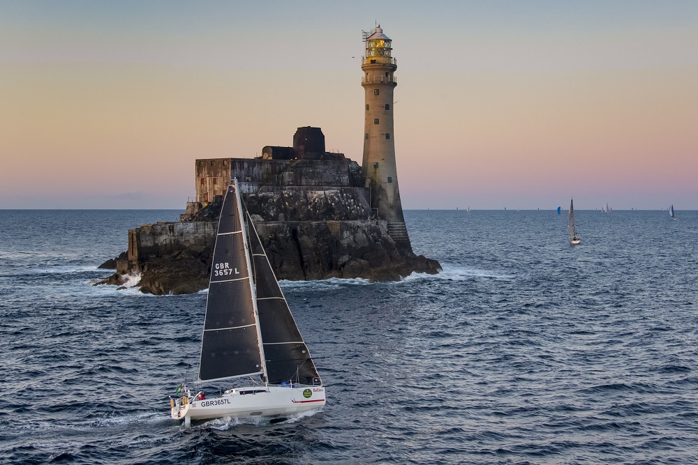 Rob Craigie and Deb Fish on the Sun Fast 3600 Bellino finished third overall in IRC Three and won the new trophy for a mixed two handed entry as well as best yacht with a female skipper ©Rolex/Carlo Borlenghi