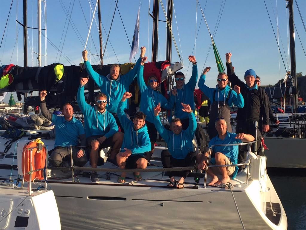 Skippered by RORC Commodore Michael Boyd, Nick and Suzi Jones' First 44.7 Lisa gave IRC One winner Pintia some tough competition throughout the race © RORC 