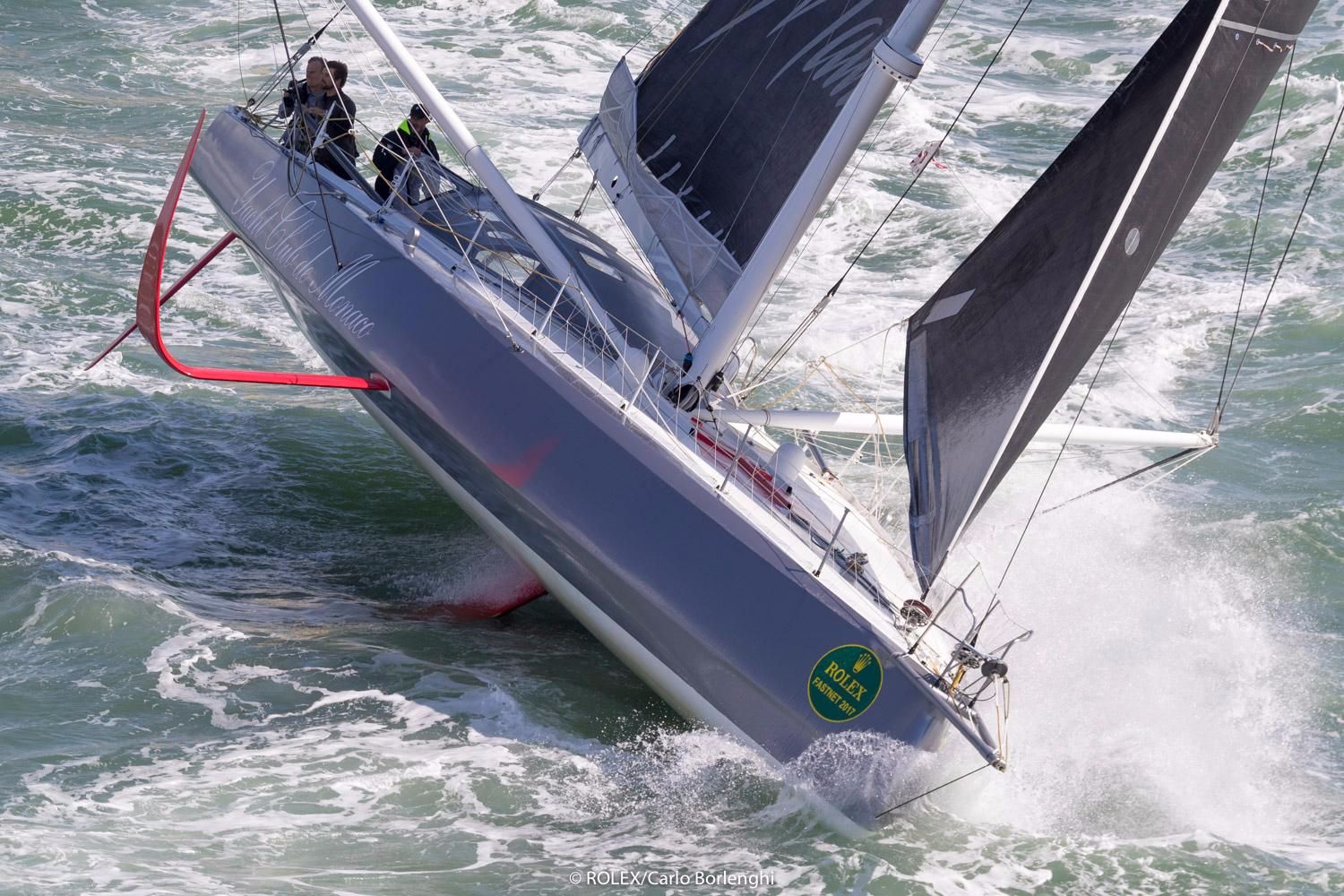 Boris Herrmann and Pierre Casiraghi, aboard Malizia - Yacht Club de Monaco © Rolex/Carlo Borlenghi