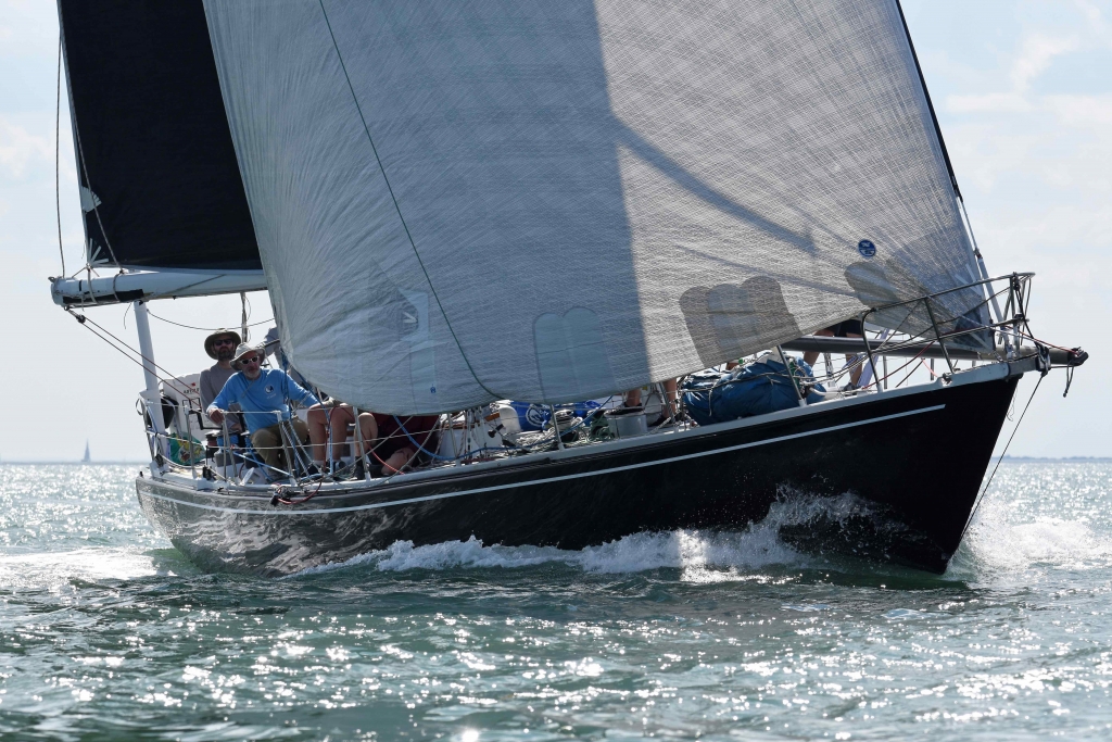 Rives Potts' Carina II, a McCurdy Rhodes 48, wins the Dorade Cup in the 2019 Rolex Fastnet Race © Rick Tomlinson/www.rick-tomlinson.com