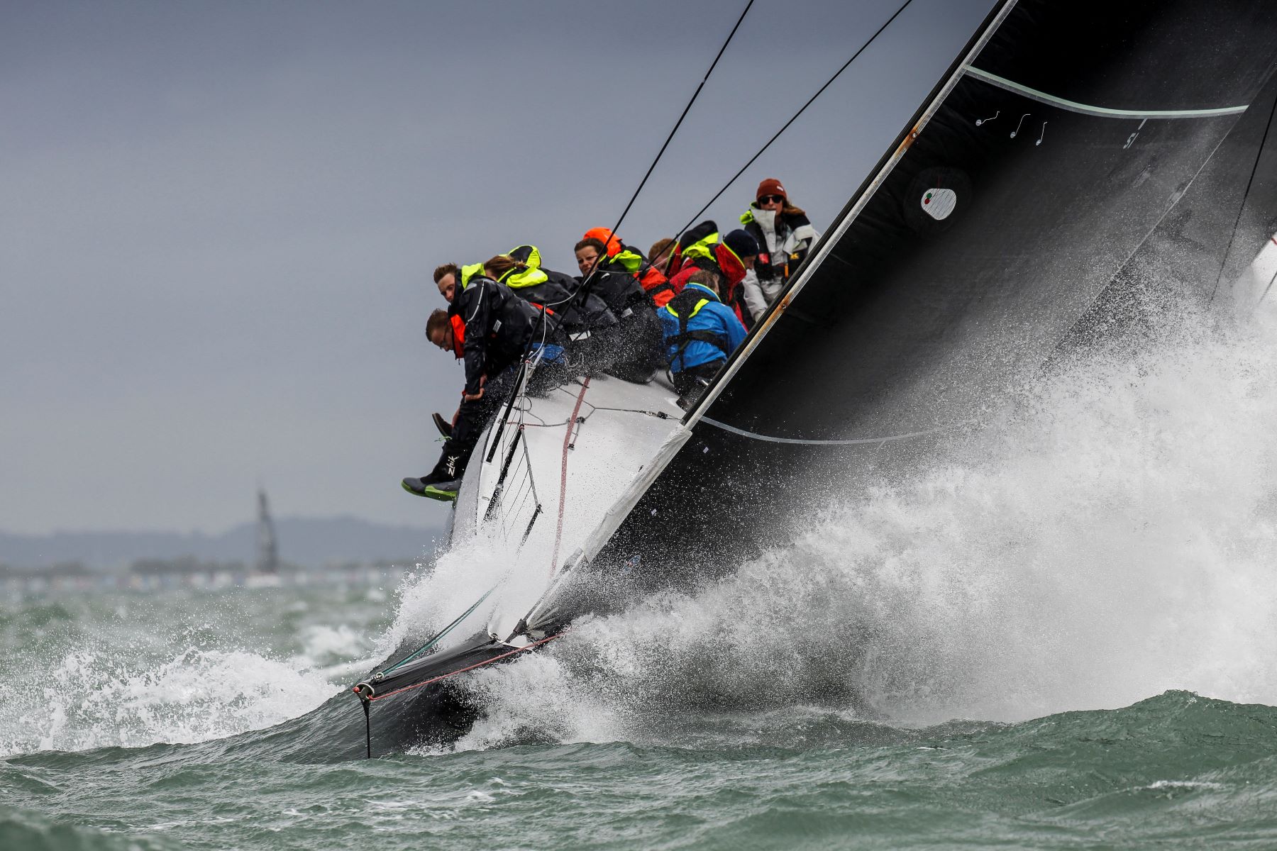 Katrina Westphal, sailing Carkeek 47 Stortebeker, is awarded the Maite de Arambalza Trophy for best yacht with a female skipper ©  Paul Wyeth/pwpictures.com