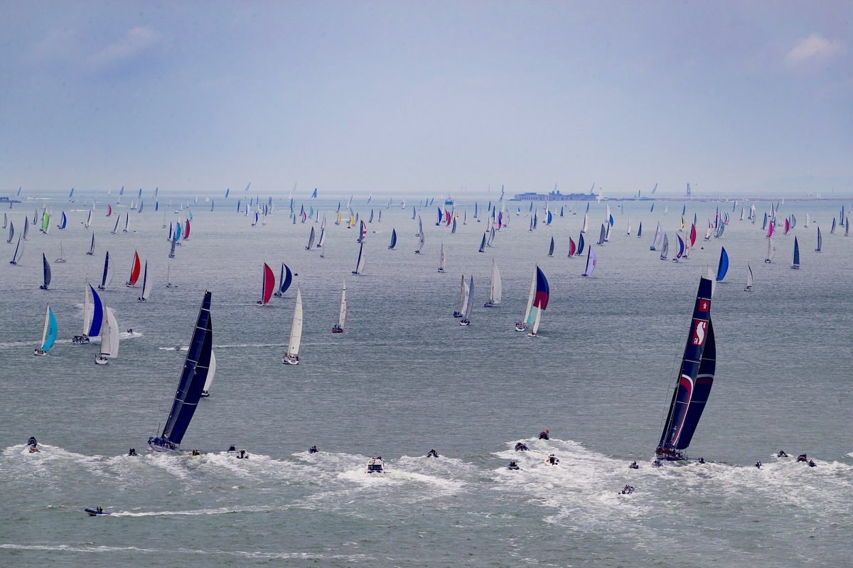 500 bateaux sont attendus sur la ligne de départ de la prochaine édition de la Rolex Fastnet Race © Carlo Borlenghi/ROLEX