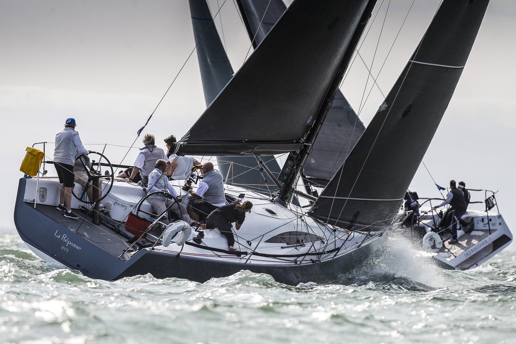 Former RORC Admiral Andrew McIrvine's Ker 39 La Réponse  © Paul Wyeth/RORC