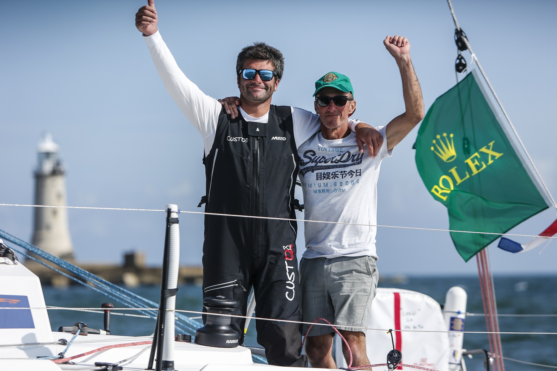 2013 Fastnet Challenge Cup winner, Alexis Loison will race once again Two Handed with Jean Pierre Kelbert on JPK 10.30 Léon © Paul Wyeth/RORC