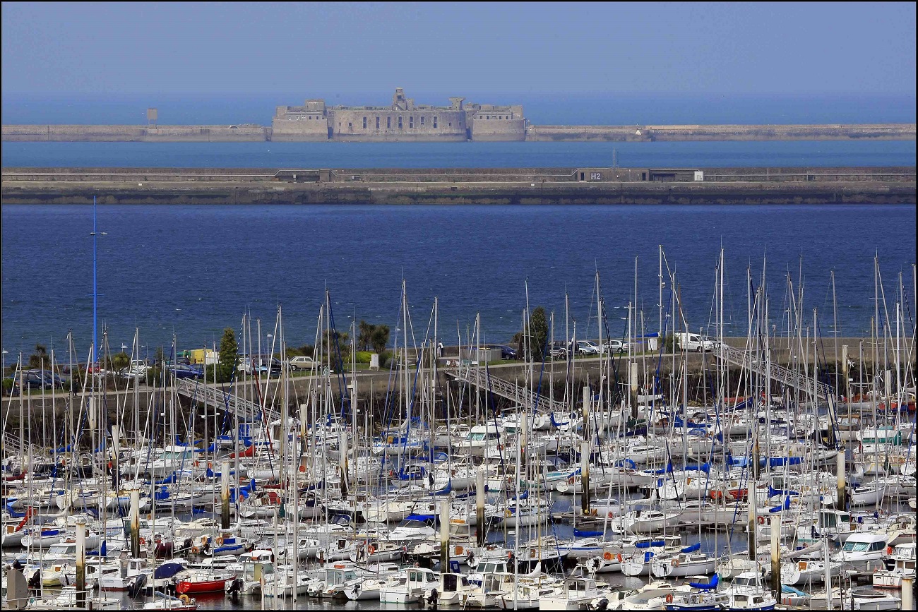 For the first time, the Rolex Fastnet Race will finish in France.  Cherbourg will host the fleet in 2021 and 2023 © JM Enault 