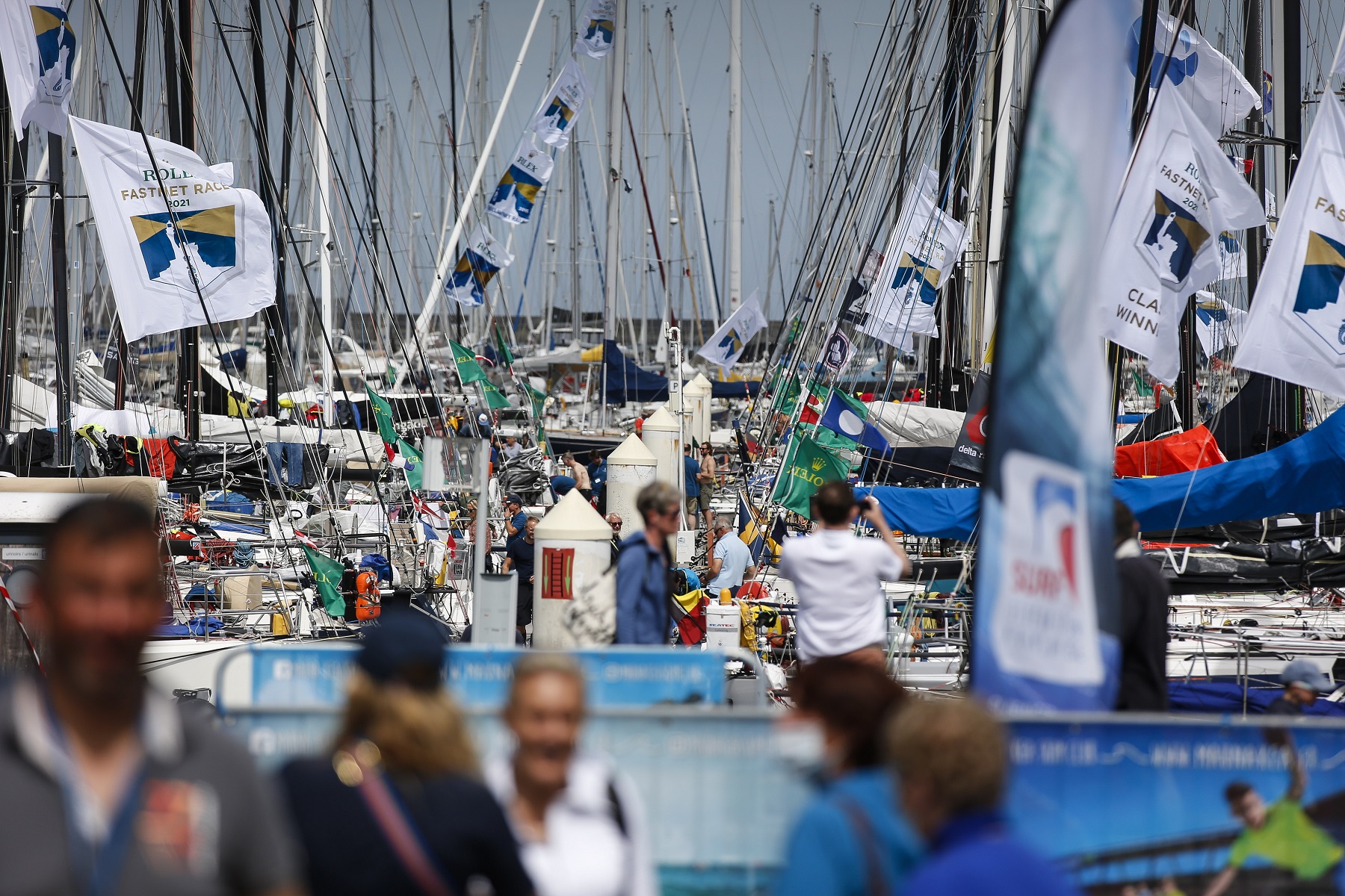 Arrivée de Tala dans le port de Cherbourg
Photo : RORC