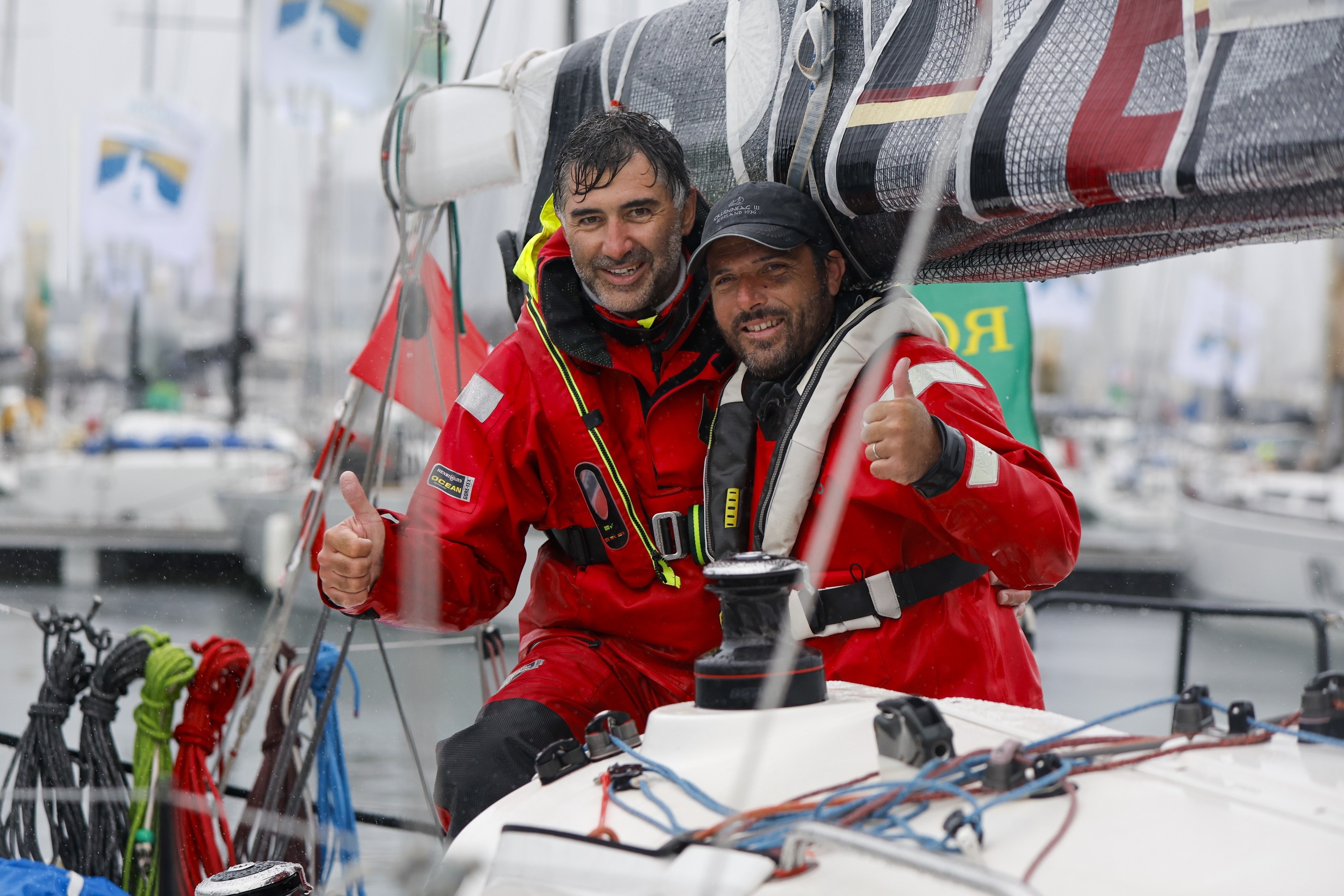 La double en force sur la Rolex Fastnet Race  