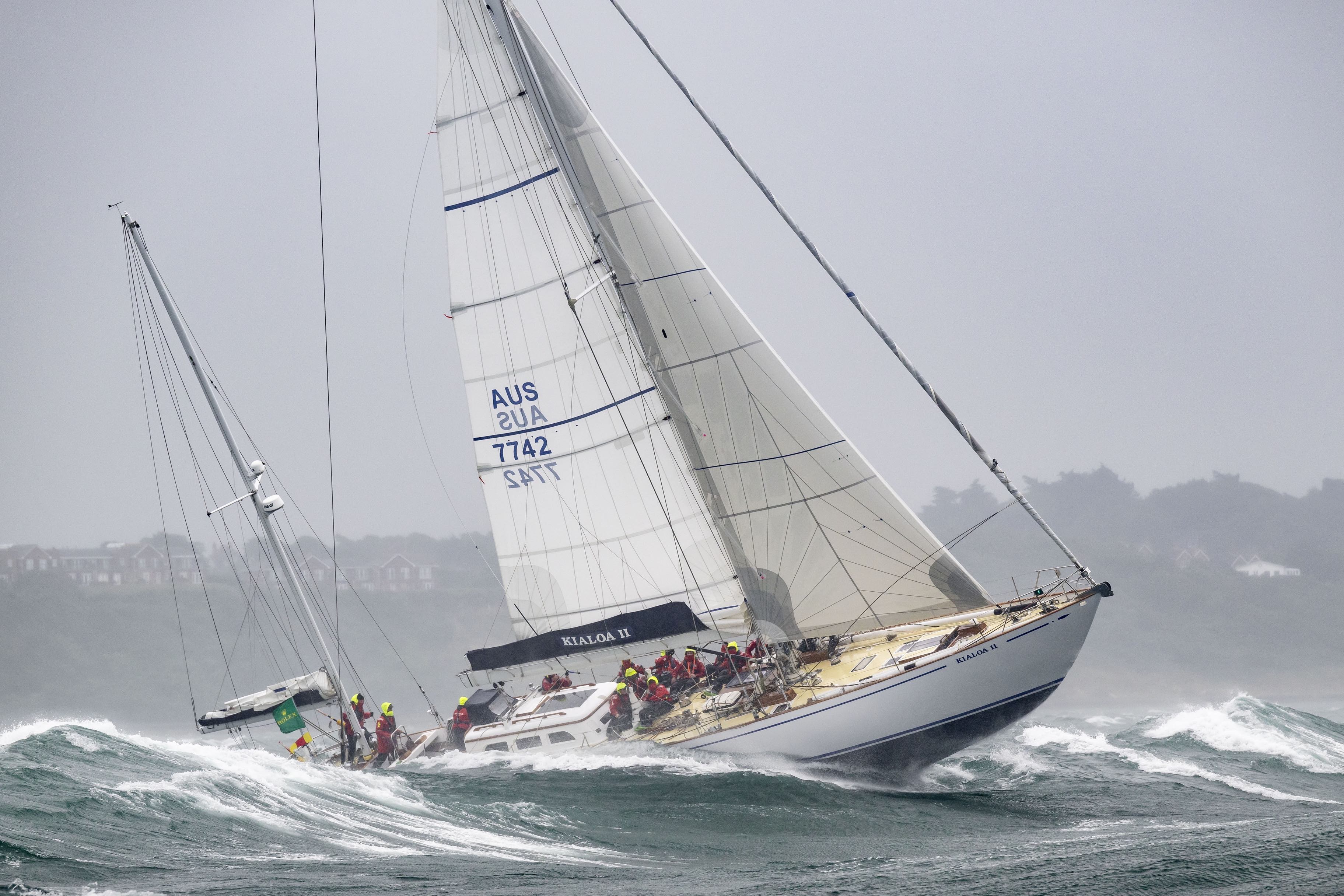 S&S Yawl Kialoa II skippered by Paddy Broughton came from Australia to participate © Paul Wyeth/www.pwpictures.com