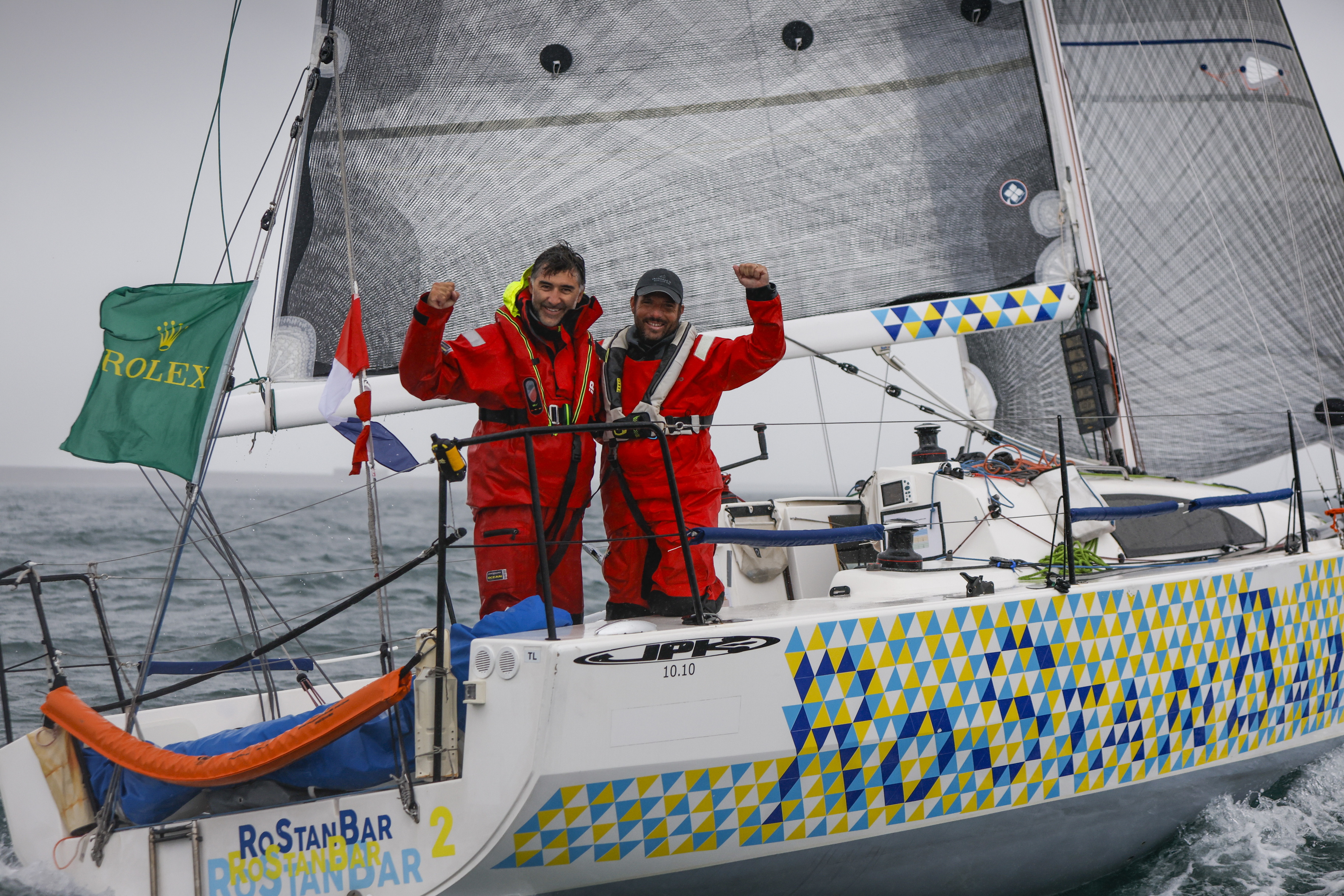 Victory in IRC Three and Two-Handed - Romain Gibon and Alban Mesnil’s JPK 1010 Les P’tits Doudous en Duo  © Paul Wyeth/pwpictures.com